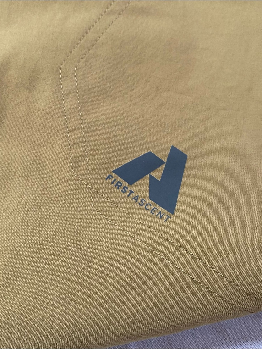 Eddie Bauer First Ascent Hiking Pants Mens 38x32 Tan Nylon Stretch Outdoor Trail - Picture 3 of 10